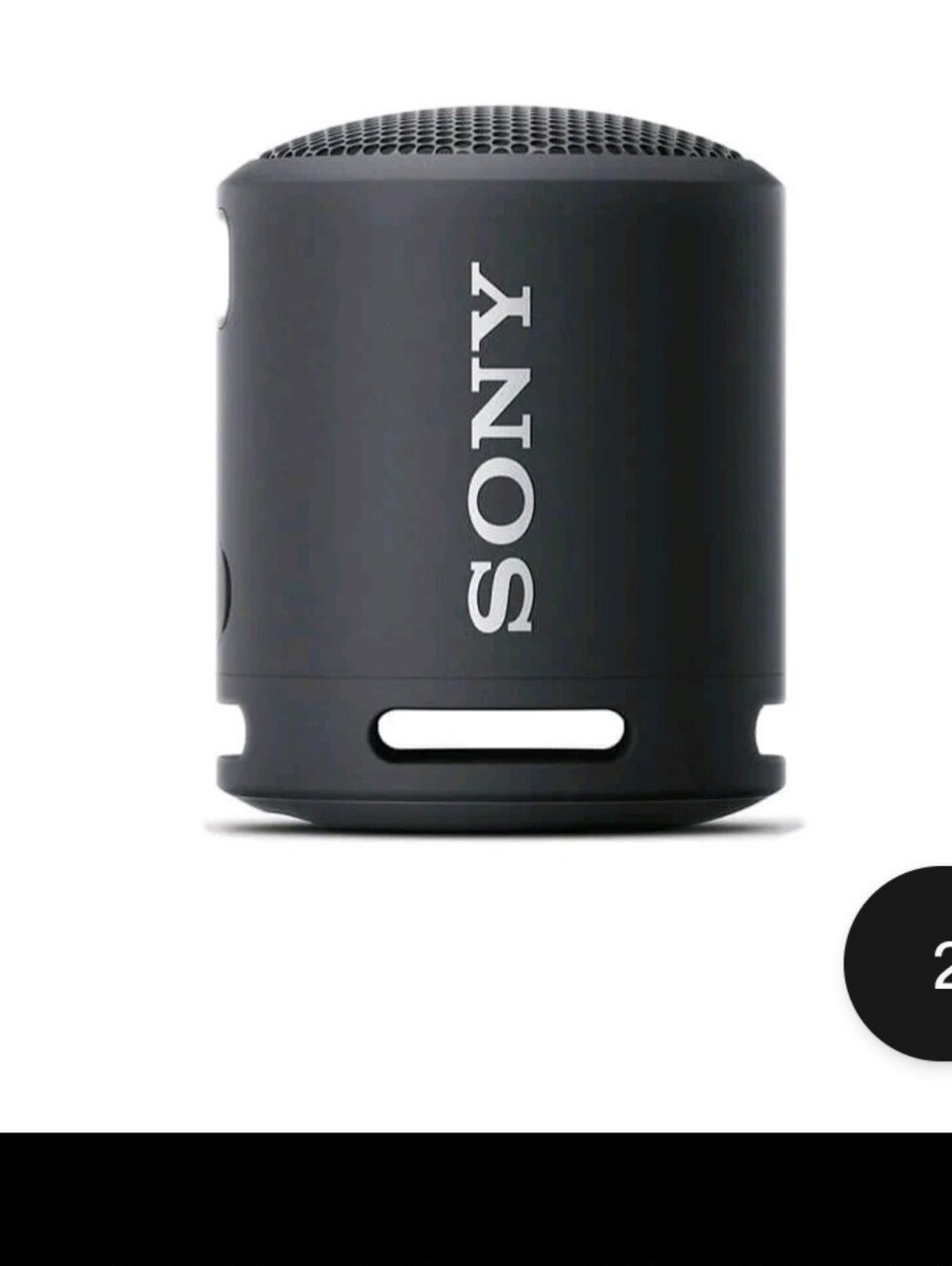 Sony SRS-XB13 Extra Bass Portable Bluetooth Speaker - Black